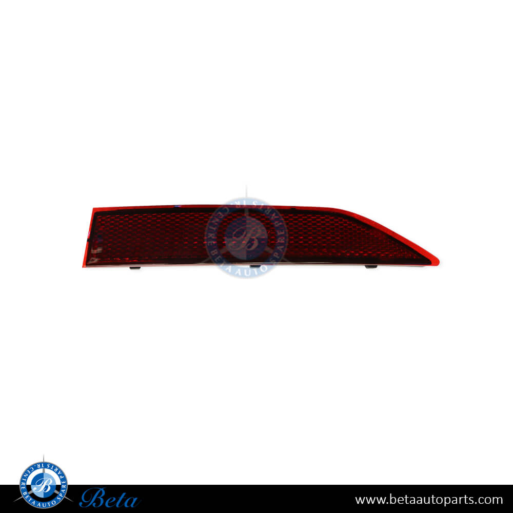 Left Side Rear Bumper Reflector - Inner for Audi A4/A5 2020-Up models, Part Number 8W0945103B Left Side Rear Bumper Reflector - Inner for Audi A4/A5 2020-Up models, Part Number 8W0945103B